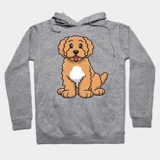 Cute Golden Doodle Dog Hoodie